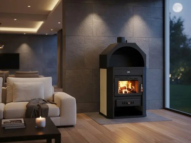 Камини с водна риза