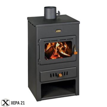 Камина на дърва с водна риза Прити K1 W8