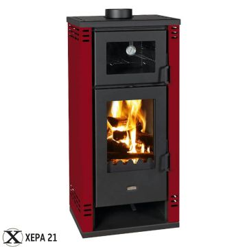 Камина с фурна на дърва Прити K2 GT F