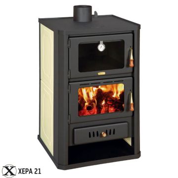 Камина с фурна на дърва с водна риза Прити FG W15