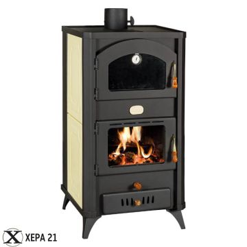 Камина с фурна на дърва с водна риза Прити FG W18 R