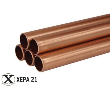 Медна тръба твърда - пръти х 3 л.м. - Ø18*1.0