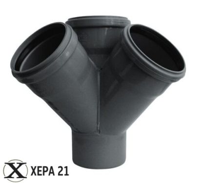 ППК пространствен разклонител 45° - Ф50/50/50 