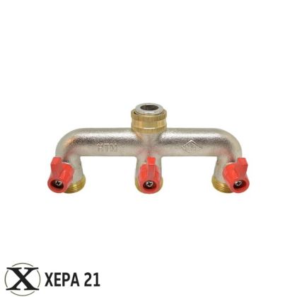 Колектор с вентили за градинско напояване - C3 