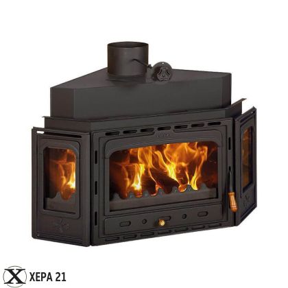 Камина за вграждане на дърва Прити ATC