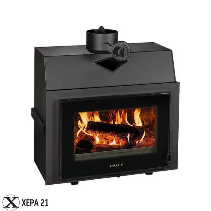 Камина за вграждане на дърва Прити P TV