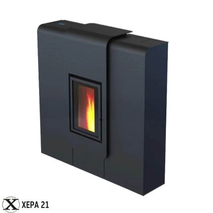 Пелетна Камина XILA IDRO 18 – CALUX PREMIUM ЧЕРНО 