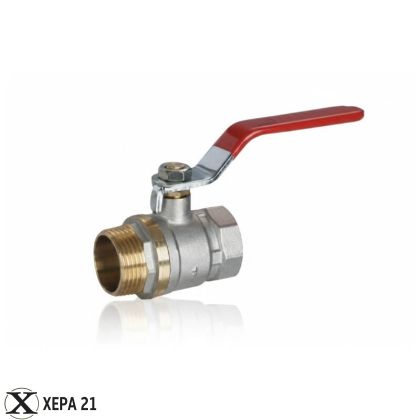 Сферичен кран МЖ стоманена ръкохватка 3/4 " – WELL 