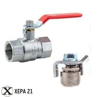 Усилен сферичен кран ЖЖ с пълно пропускане 1 1/2" - HEAVY 