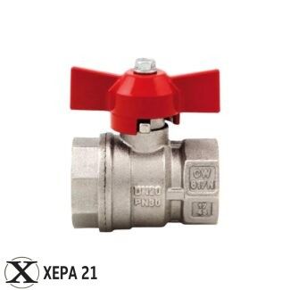 Сферичен кран с Т- ръкохватка ЖЖ 1" - ITAP серия VIENNA 