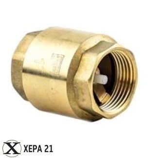 Възвратен клапан пружинен с пластмасов диск 1 1/2" 