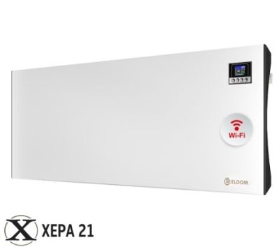 Стенен конвектор, kW 3, Wi-fi, Бял - Eldom Galant 