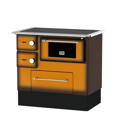 Готварска печка на твърдо гориво REGULAR 46 DE LUX - ALFA PLAM 