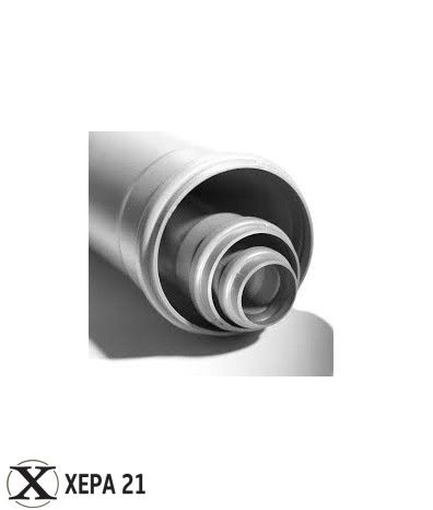 PVC Тръба Ф32 х 1.8 - муфирана сива VALDOM - 4 м/бр. 