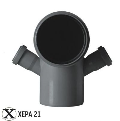 ППК коляно с отклонение 87° - Ф110/50/50- двойно 