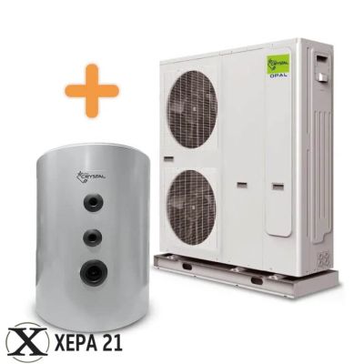 ПРОМО-ПАКЕТ: Термопомпа моноблок Crystal ОPAL с подарък буфер Crystal BT 120L