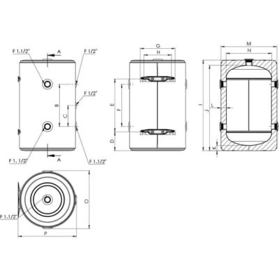 ПРОМО-ПАКЕТ: Термопомпа моноблок Crystal ОPAL с подарък буфер Crystal BT 120L