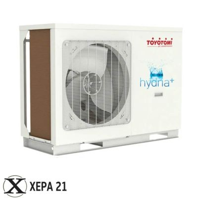 Трифазна инверторна термопомпа моноблок TOYOTOMI hydria+ THMUSG414/3R32 14kW 