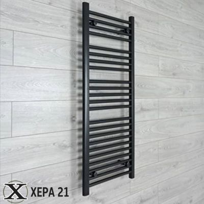 Стоманена лира за баня Thermolux 400/900 - черна