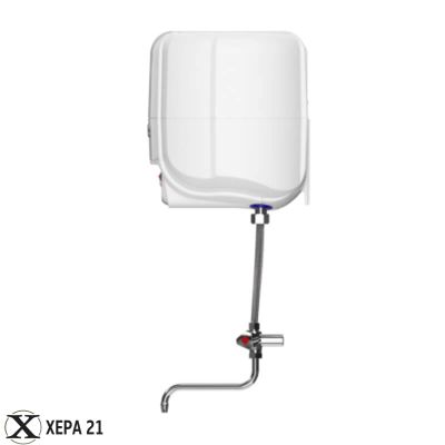 Малолитражен бойлер Eldom 72325NMB 10л. с батерия - над мивка