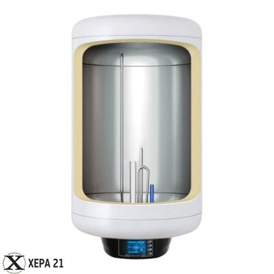 Вертикален бойлер Tedan Sirius 80 inox 2kW, WiFi - неръждаем