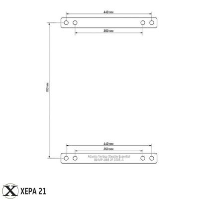Мултипозиционен бойлер Atlantic Vertigo Essential 80
