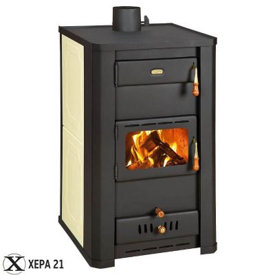 Камина на дърва с водна риза Прити S3 W21