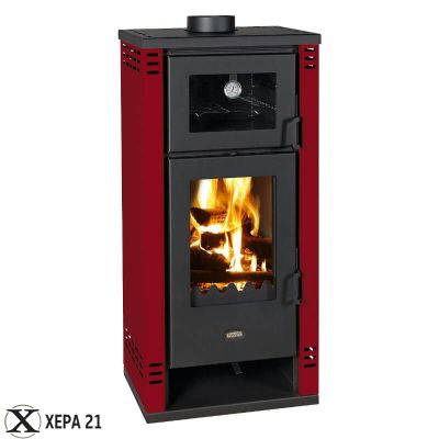 Камина с фурна на дърва Прити K2 GT F