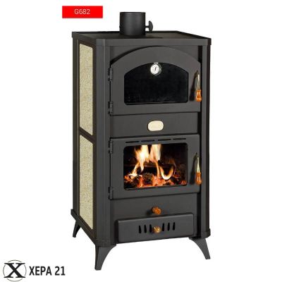 Камина с фурна на дърва с водна риза Прити FG W18 R