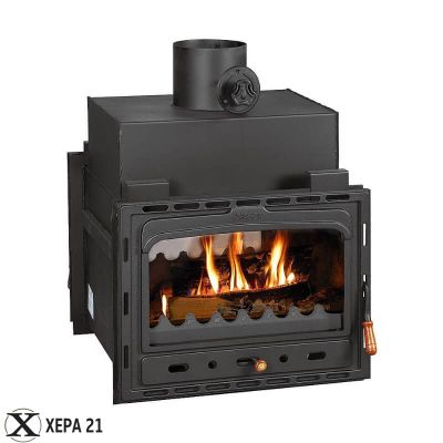 Камина за вграждане на дърва Прити 2C