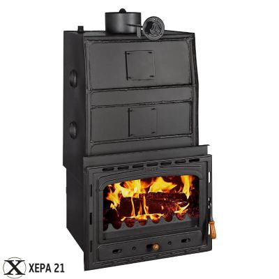 Камина за вграждане на дърва с водна риза Прити C W35 