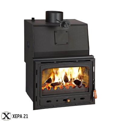 Камина за вграждане на дърва с водна риза Прити C W28 