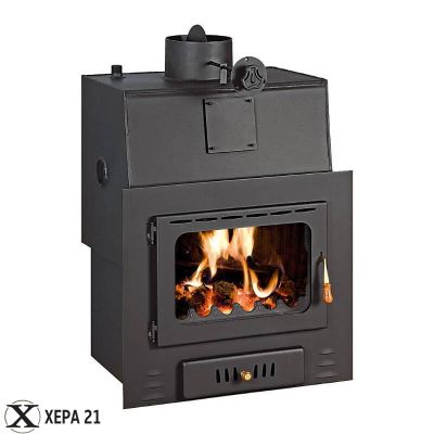 Камина за вграждане на дърва с водна риза Прити M W22 