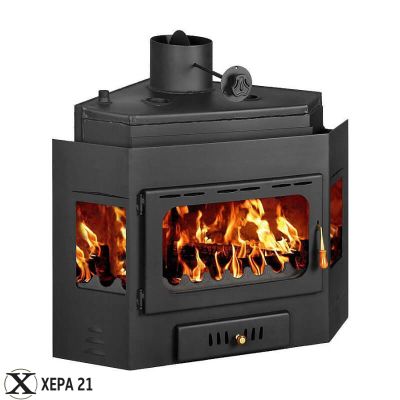 Камина за вграждане на дърва с водна риза A W16 