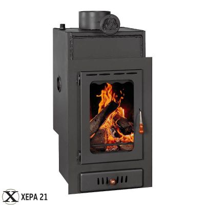 Камина за вграждане на дърва с водна риза Прити VM W15 