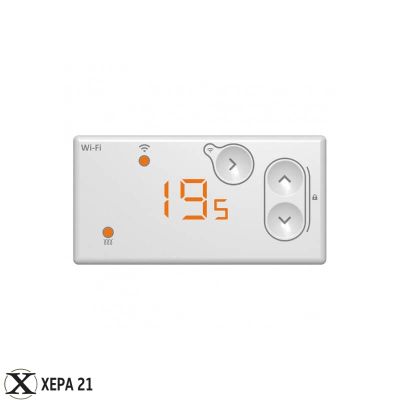 Конвектор Atlantic F120 Design WiFi 2500W, Електронен термостат 