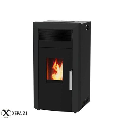 Пелетна камина Commo 12 ЧЕРНО 