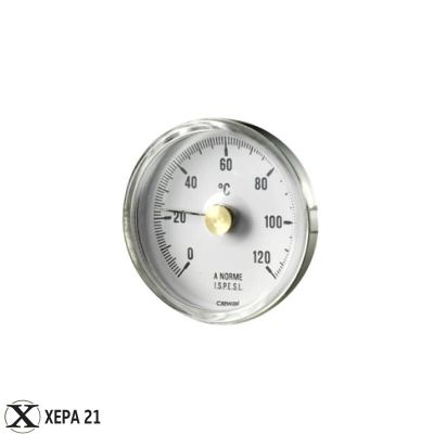 Контактен термометър с пружина за тръби 0-120°С 