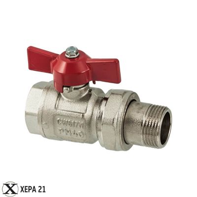 Сферичен кран с холендър 3/4"-ITAP серия IDEAL 