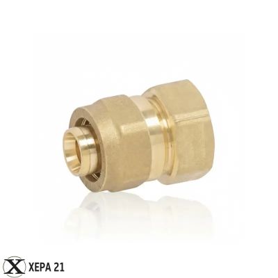 Адаптор ЖЕНСКИ Ф 26 х 3/4" за тръба с алуминиева вложка- APE 