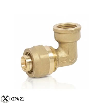 Коляно Ф 20 х 3/4" ЖЕНСКО за тръба с алуминиева вложка- APE 