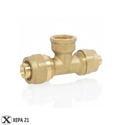 Тройник женски 20 х 1/2" Ж х 20 APE 