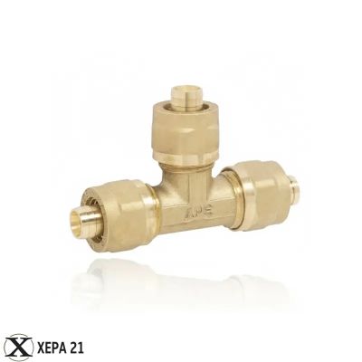 Тройник 32 х 32 х 32 за тръба с алуминиева вложка  - APE 