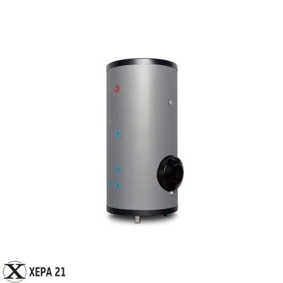 Комбиниран подово стоящ бойлер TEDAN Combi Pro INOX 160 литра, една серпентина, неръждаем, 3 kW 