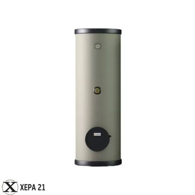 Комбиниран подово стоящ бойлер TEDAN Combi Style INOX 200 литра, една серпентина, неръждаем, 6 kW 