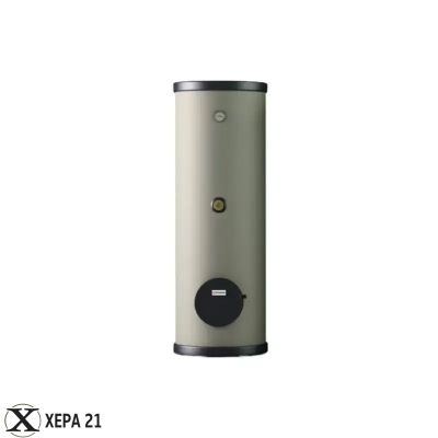 Комбиниран подово стоящ бойлер TEDAN Combi Style Max INOX 200 литра, две успоредни серпентини, неръждаем, 6 kW 