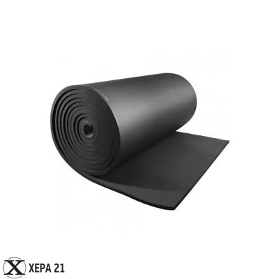 Листова топлоизолация ISOROLL 10 мм от микропореста гума на руло за бойлери и климатизация 