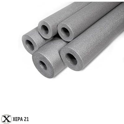 Монтаж на гъвкава полиетиленова изолация върху тръби за отоплителни и водопроводни системи 